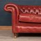 20th Century Leather Chesterfield 3-Seat Sofa, 1980s 21