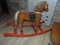 Art Deco Wooden Rocking Horse, Image 9