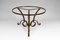 Circular Gilded Wrought-Iron & Marble Table by Raymond Subes, 1935, Image 11