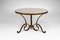 Circular Gilded Wrought-Iron & Marble Table by Raymond Subes, 1935, Image 5