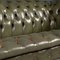 20th Century Leather Chesterfield Sofa with Button Down Seat, 1960s 4