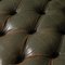20th Century Leather Chesterfield Sofa with Button Down Seat, 1960s 2