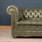 20. Jahrhundert Leder Chesterfield Sofa mit Button Down Sitz, 1960er 13