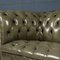 20. Jahrhundert Leder Chesterfield Sofa mit Button Down Sitz, 1960er 6