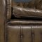 20th Century Leather Chesterfield Armchairs, 1970s, Set of 2 9