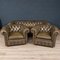 20th Century Leather Chesterfield Armchairs, 1970s, Set of 2, Image 29