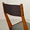 Mid-Century Italian Black Leatherette Dining Chair by Gianfranco Frattini for R&B Italia, 1950s 5