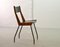 Mid-Century Italian Black Leatherette Dining Chair by Gianfranco Frattini for R&B Italia, 1950s 2