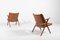 Architektonische Mid-Century Sessel von Dal Vera, Italien 1950er, 2er Set 5