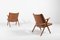 Mid-Century Architectural Armchairs from Dal Vera, Italy 1950s, Set of 2 5