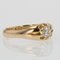 20th-Century Diamond 18 Karat Yellow Gold Ring, Image 5