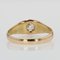 20th-Century Diamond 18 Karat Yellow Gold Ring, Image 9