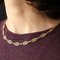 20th-Century 18 Karat Yellow Gold Filigree Chain Necklace 5