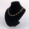 20th-Century 18 Karat Yellow Gold Filigree Chain Necklace 4