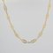 20th-Century 18 Karat Yellow Gold Filigree Chain Necklace 8