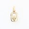 Modern Sapphire 18 Karat Yellow Gold Pendant 4