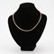 French Orvet Mesh 18 Karat Rose Gold Chain, 1950s, Image 3