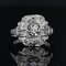 French Art Deco Diamond Platinum Ring, 1930s, Image 3