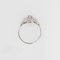 French Art Deco Diamond Platinum Ring, 1930s 11