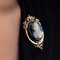 19th-Century Natural Pearls & Onyx Cameo 18 Karat Rose Gold Pendant Brooch 17