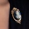 19th-Century Natural Pearls & Onyx Cameo 18 Karat Rose Gold Pendant Brooch 16