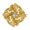 Art Nouveau French Wiese Spirit Yellow Gold Diamond Brooch, Image 1