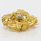 Art Nouveau French Wiese Spirit Yellow Gold Diamond Brooch 8
