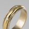 Modern White & Yellow Gold Diamond Mobile Wedding Ring 5