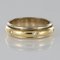 Modern White & Yellow Gold Diamond Mobile Wedding Ring 3