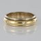 Modern White & Yellow Gold Diamond Mobile Wedding Ring, Image 3