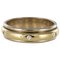 Modern White & Yellow Gold Diamond Mobile Wedding Ring 1