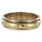 Modern White & Yellow Gold Diamond Mobile Wedding Ring, Image 1