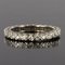 Diamond Platinum Wedding Ring, 1950s, Image 7