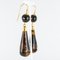 20th-Century Yellow Gold Scale Dangle Earrings, Set of 2 4