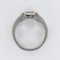 Modern 0.75 Carat Emerald-Cut Diamond Platinum Ring 14