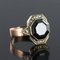 19th-Century French Napoleon 3 Rose Gold Hematite Ring 12