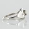 Art Deco White Gold Platinum Diamond Ring, 1930s, Image 9