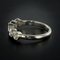 1900s Belle Époque Diamond Platinum and White Gold Band Ring, 1900s 7