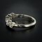 1900s Belle Époque Diamond Platinum and White Gold Band Ring, 1900s, Image 7