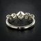 1900s Belle Époque Diamond Platinum and White Gold Band Ring, 1900s, Image 9