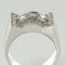 Art Deco Style 0.87 Carat 18 Karat White Gold Ring 17