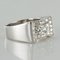 Art Deco Style 0.87 Carat 18 Karat White Gold Ring 11