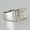 Art Deco Style 0.87 Carat 18 Karat White Gold Ring, Image 11