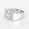 Art Deco Style 0.87 Carat 18 Karat White Gold Ring, Image 6