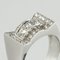 Art Deco Style 0.87 Carat 18 Karat White Gold Ring, Image 5