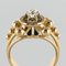 French Diamond 18 Karat Yellow Gold Ring, 1960s, Image 8