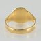 Anillo Unisex con sello heráldico de oro amarillo de 18 quilates, Imagen 10