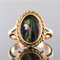 French Limoges Enamel 18 Karat Yellow Gold Ring, 1960s, Image 3