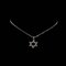Diamond Gold Star Pendant with Chain 5