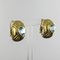 Gold Topaz Heart Stud Earrings, Set of 2 5